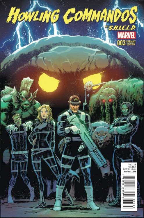 HOWLING COMMANDOS OF SHIELD #3 MARQUEZ VAR