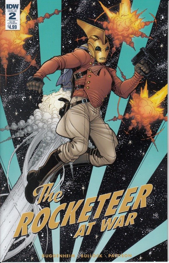 ROCKETEER AT WAR #2 (OF 4) SUBSCRIPTION VAR