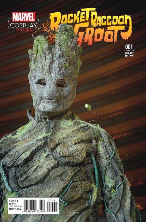 ROCKET RACCOON AND GROOT #1 COSPLAY VAR