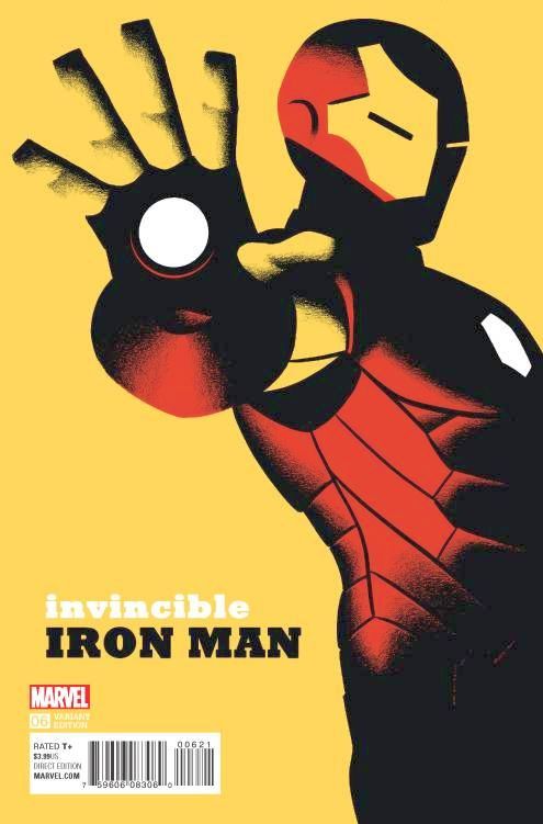 INVINCIBLE IRON MAN #6 CHO VAR