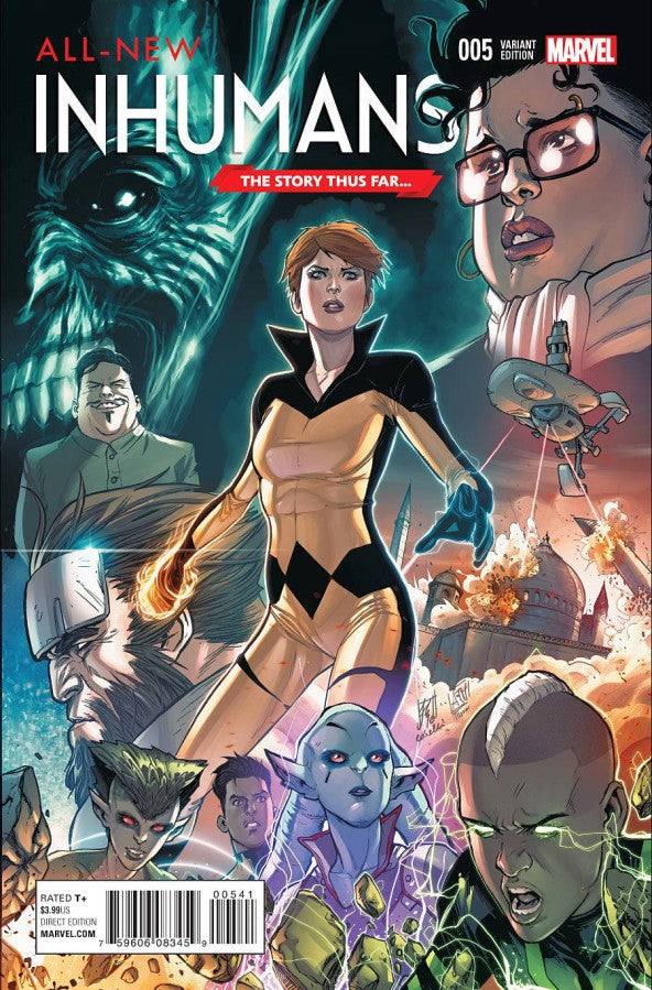 ALL NEW INHUMANS #5 STORY THUS FAR VAR
