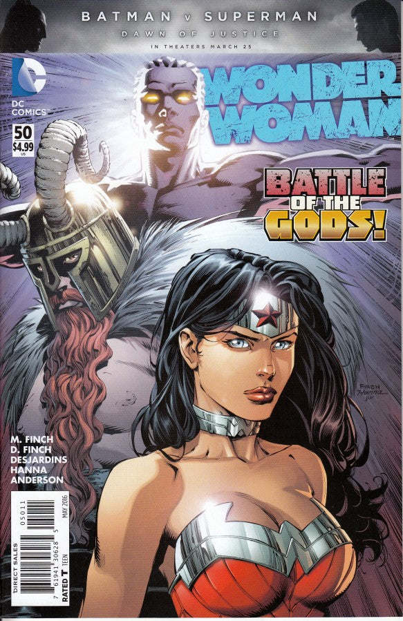 WONDER WOMAN (2011) #50 (NOTE PRICE)
