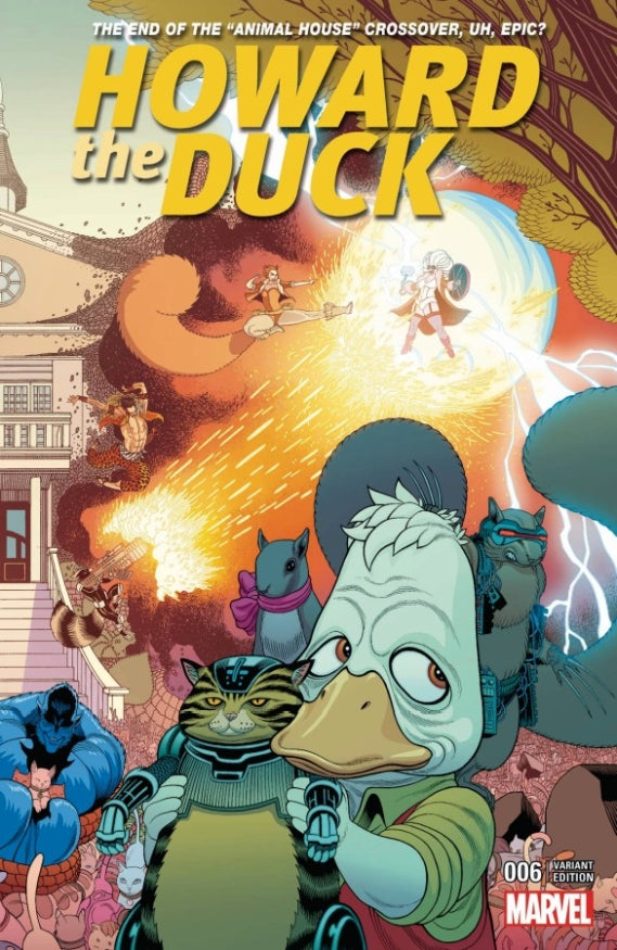 HOWARD THE DUCK #6 MOORE CONNECT B VAR