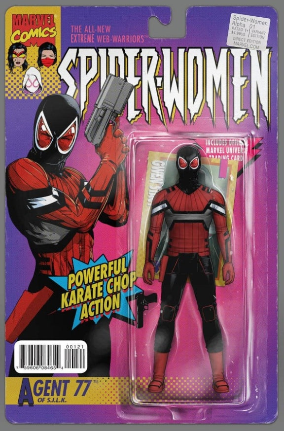 SPIDER-WOMEN ALPHA #1 CHRISTOPHER ACTION FIGURE VAR