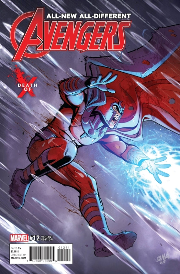 ALL NEW ALL DIFFERENT AVENGERS #12 DEATH OF X VAR