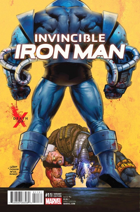 INVINCIBLE IRON MAN #11 DEATH OF X VAR