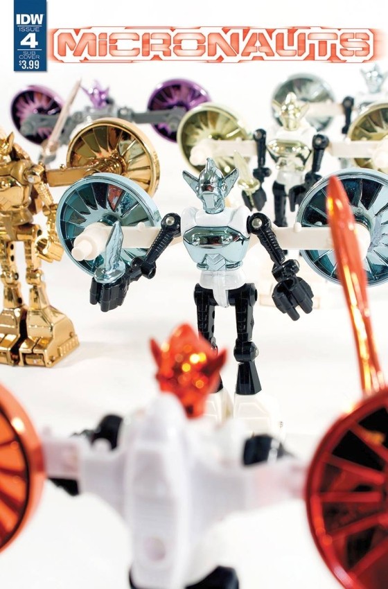 MICRONAUTS #4 CLASSIC PHOTO VAR