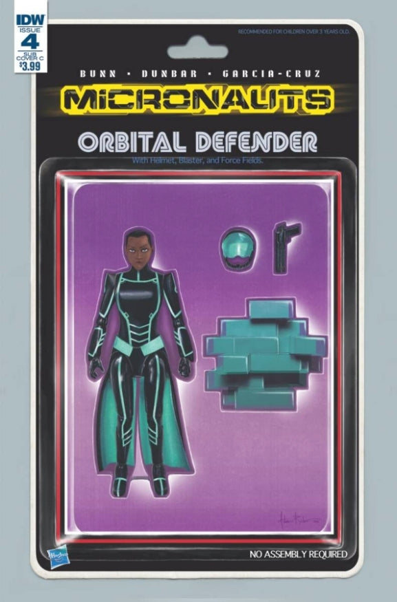 MICRONAUTS #4 FAKE ACTION FIG VAR