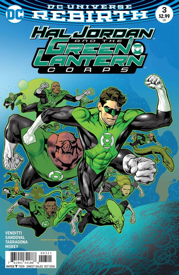 HAL JORDAN AND THE GREEN LANTERN CORPS #3 VAR ED