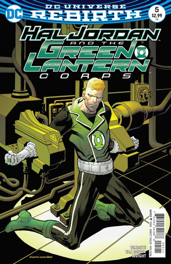 HAL JORDAN AND THE GREEN LANTERN CORPS #5 VAR ED
