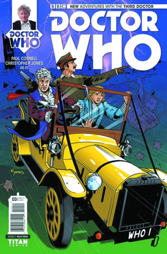 DOCTOR WHO 3RD #3 (OF 5) CVR C YATES
