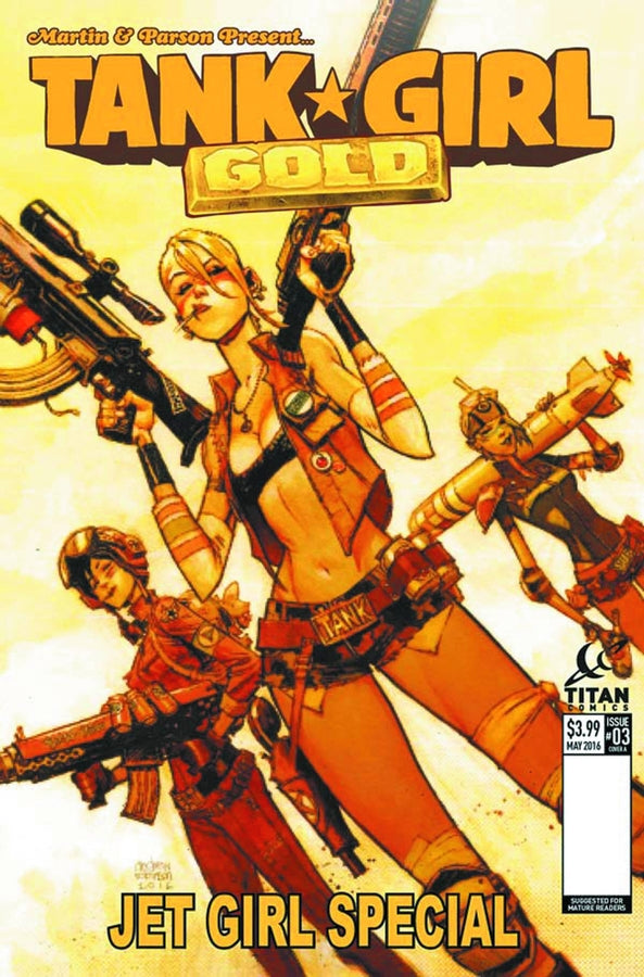 TANK GIRL GOLD #3 (OF 4) CVR A ROBINSON