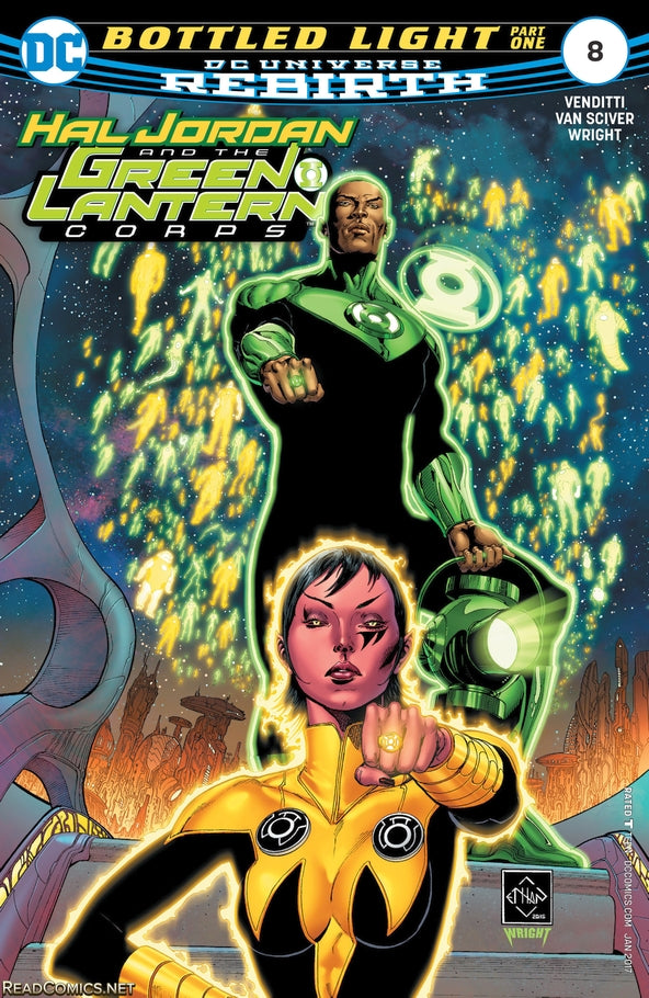 HAL JORDAN AND THE GREEN LANTERN CORPS #8