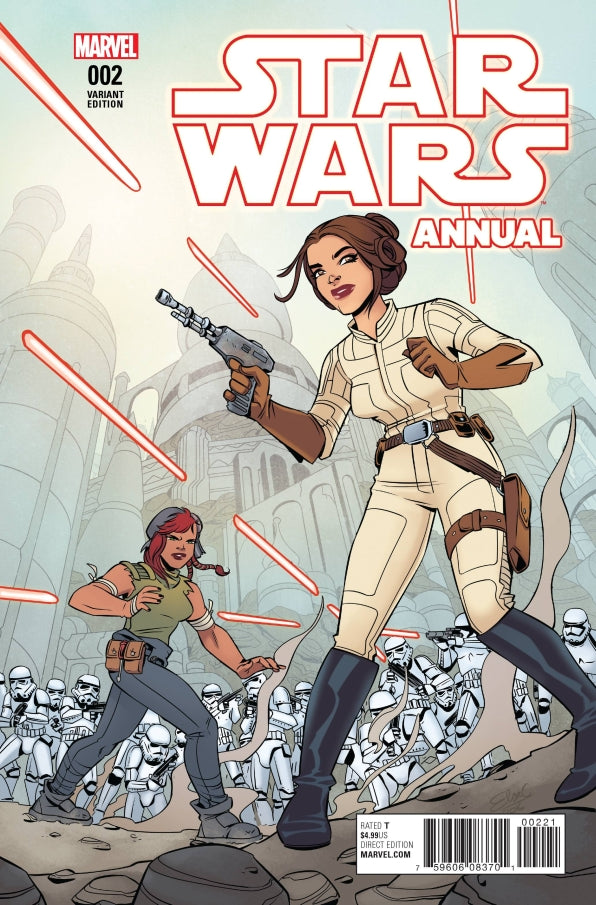 STAR WARS ANNUAL #2 CHARRETIER VAR