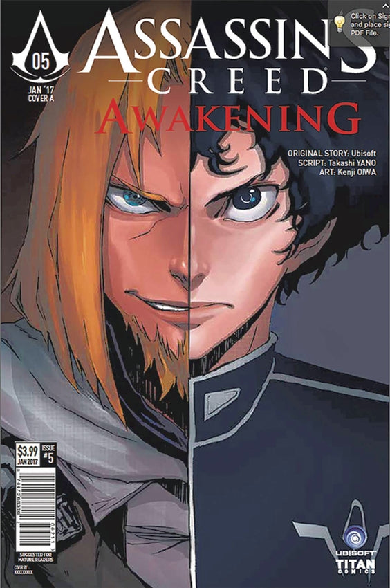 ASSASSINS CREED AWAKENING #5 (OF 6) CVR A KENJI (MR)