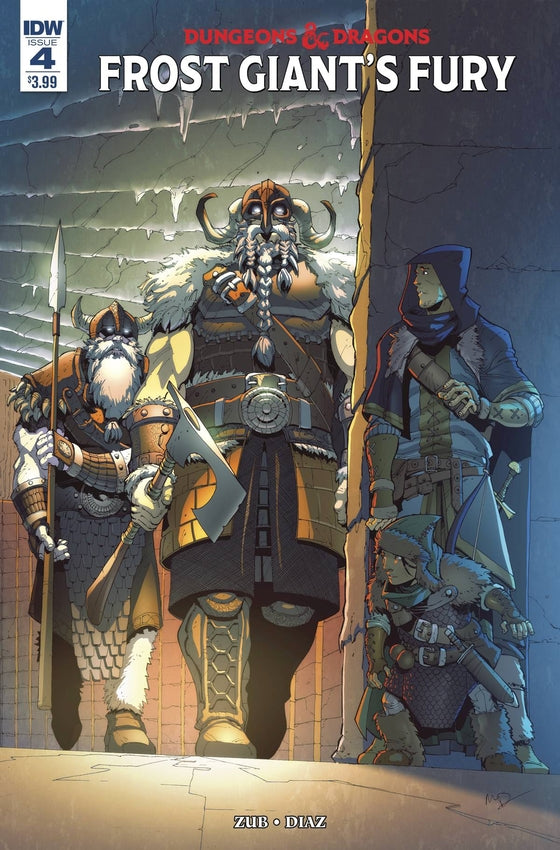 DUNGEONS & DRAGONS FROST GIANTS FURY #4