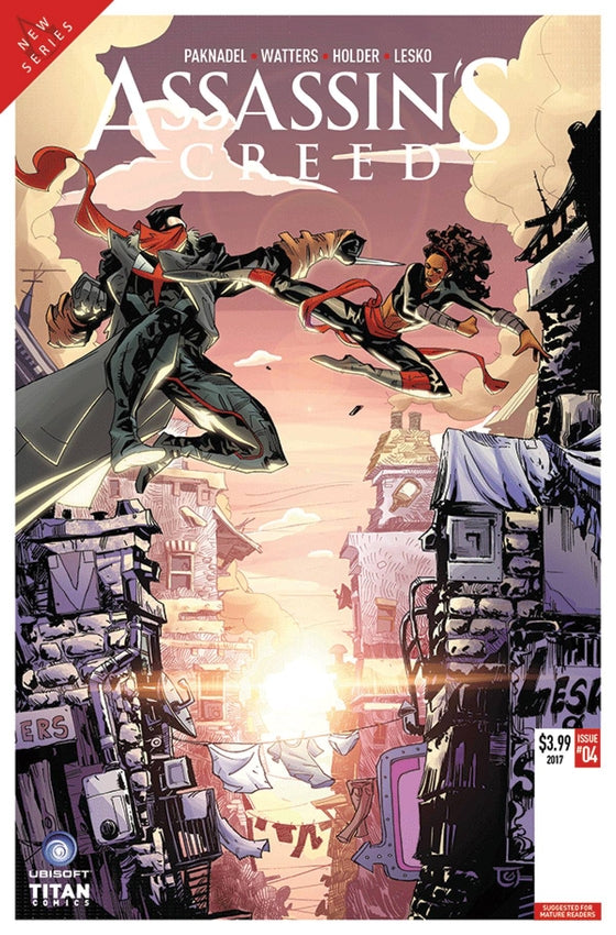 ASSASSINS CREED UPRISING #4 CVR A HOLDER