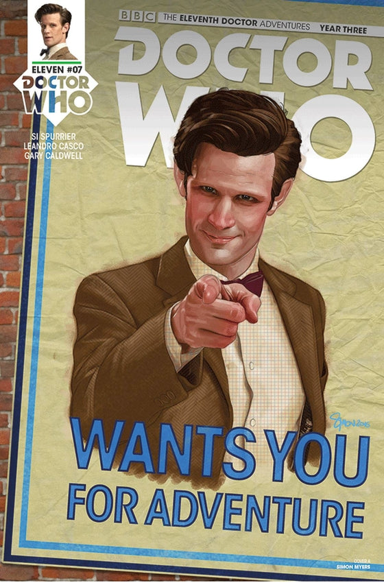 DOCTOR WHO 11TH YEAR THREE #7 CVR A MYERS