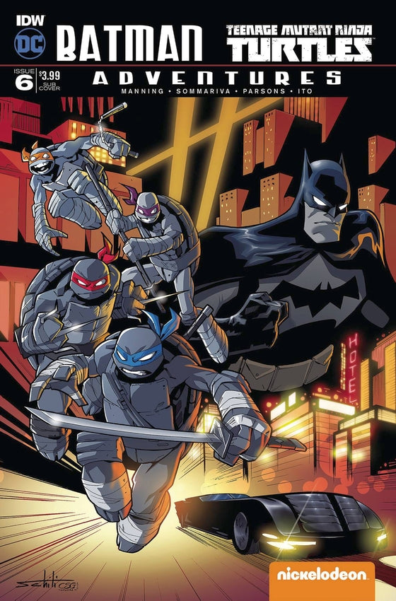 BATMAN TMNT ADVENTURES #6 (OF 6) SUBSCRIPTION VAR