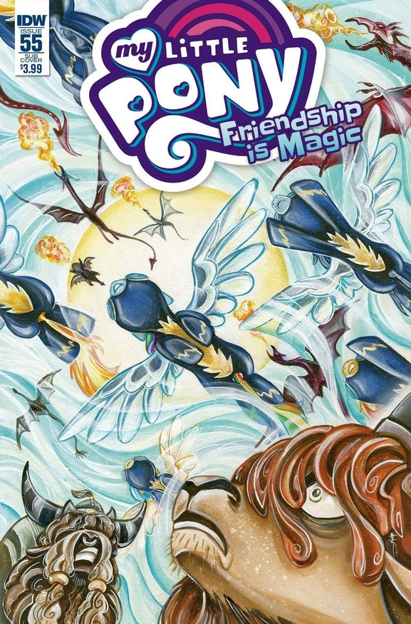 MY LITTLE PONY FRIENDSHIP IS MAGIC #55 SUBSCRIPTION VAR