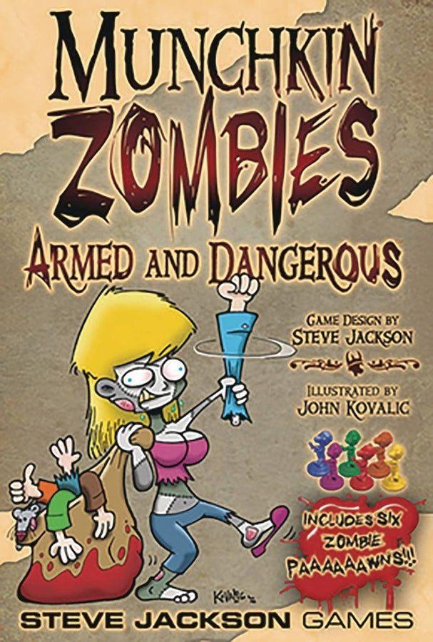 MUNCHKIN ZOMBIES ARMED AND DANGEROUS EXP
