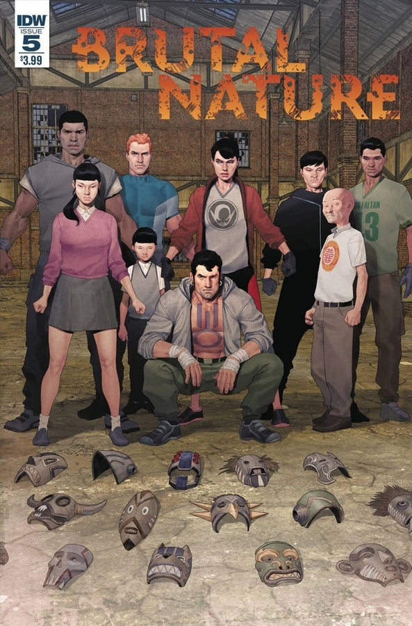 BRUTAL NATURE CONCRETE FURY #5 (OF 5) CVR A OLIVETTI