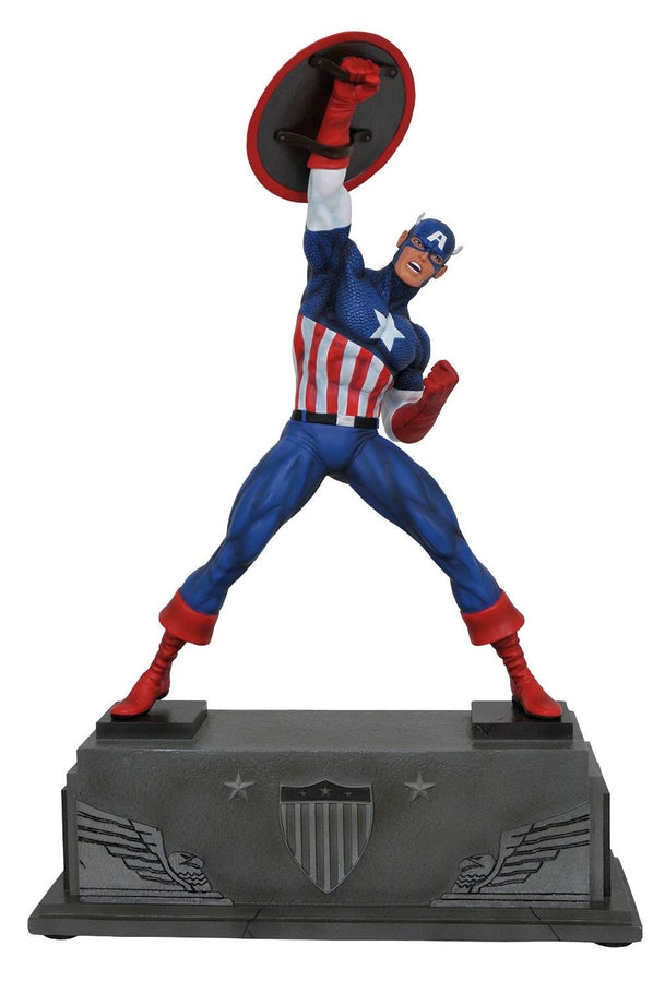 MARVEL PREMIER COLL CAPTAIN AMERICA STATUE