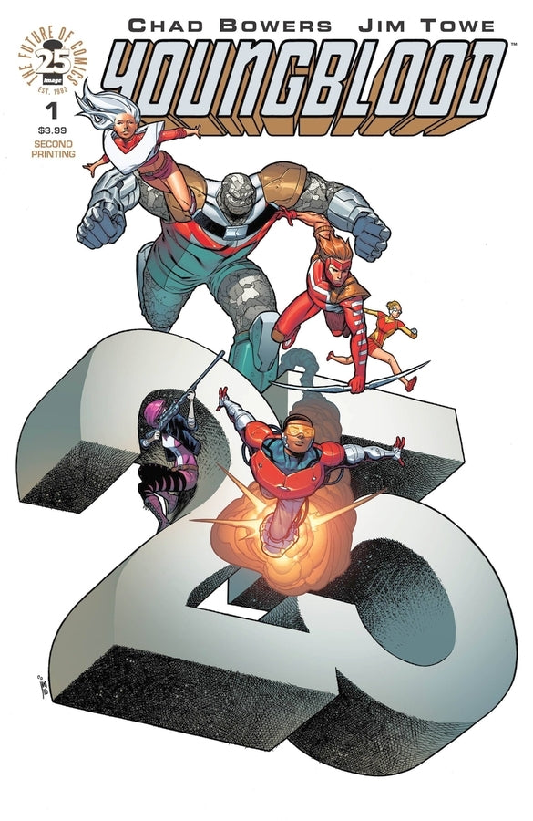 YOUNGBLOOD (2017) #1 2ND PTG