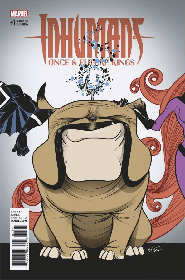 INHUMANS ONCE FUTURE KINGS #1 (OF 5) DUARTE LOCKJAW VAR
