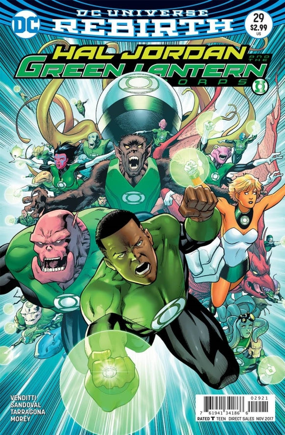 HAL JORDAN AND THE GREEN LANTERN CORPS #29 VAR ED