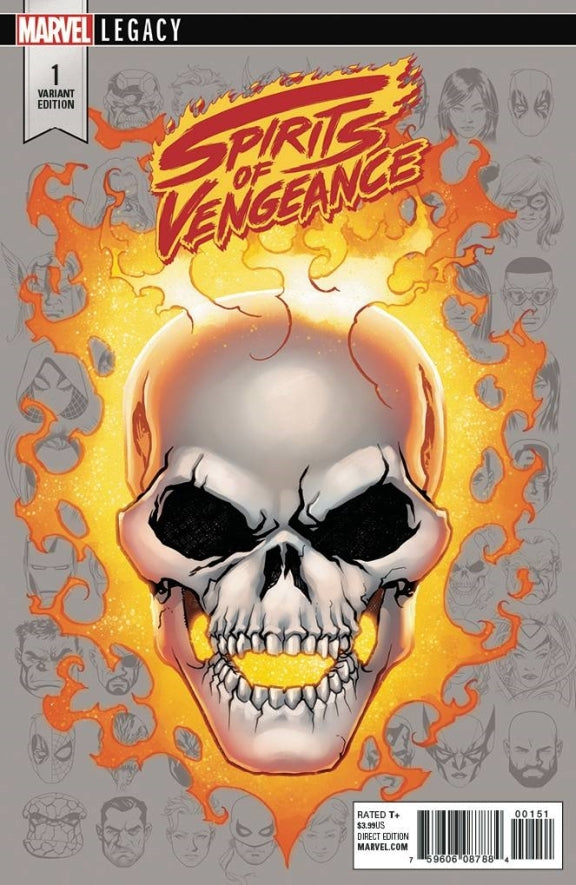 SPIRITS OF VENGEANCE #1 (OF 5) MCKONE LEGACY HEADSHOT VAR LE