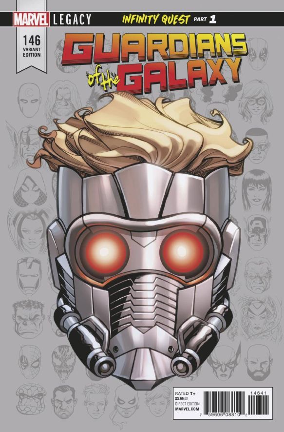 GUARDIANS OF GALAXY (2017) #146 MCKONE LEGACY HEADSHOT VAR L
