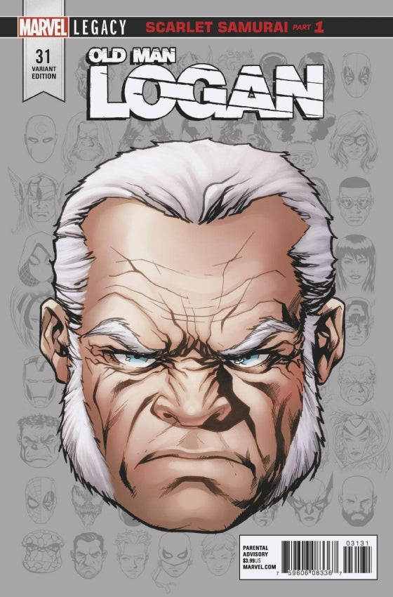 OLD MAN LOGAN #31 MCKONE LEGACY HEADSHOT VAR LEG