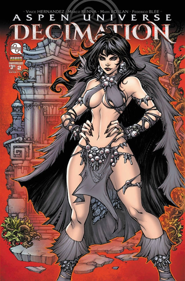 ASPEN UNIVERSE DECIMATION #2 CVR B PANTALENA