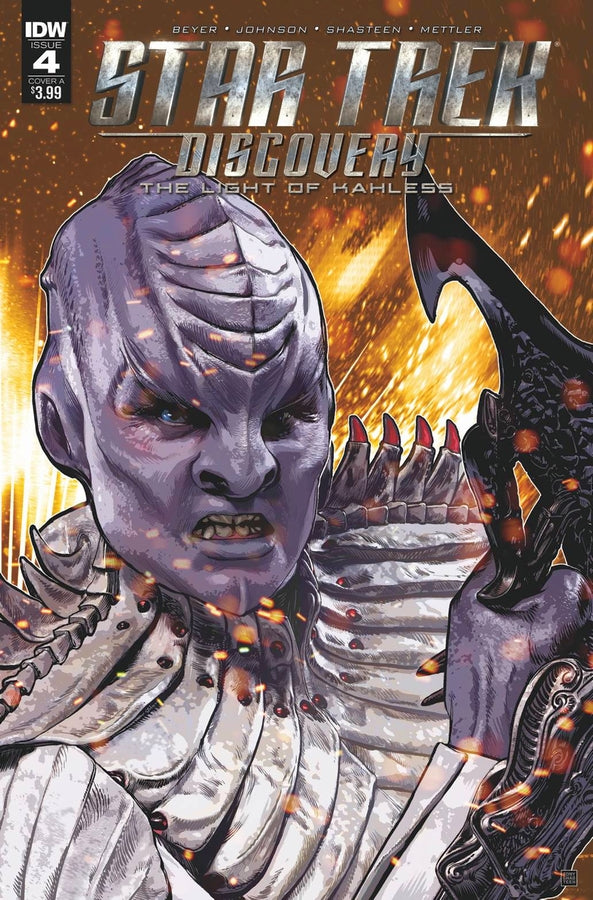 STAR TREK DISCOVERY #4 CVR A SHASTEEN