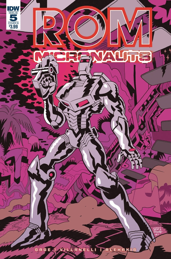 ROM & THE MICRONAUTS #5 (OF 5) CVR B LEWIS
