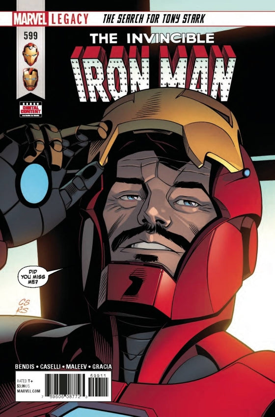 INVINCIBLE IRON MAN #599
