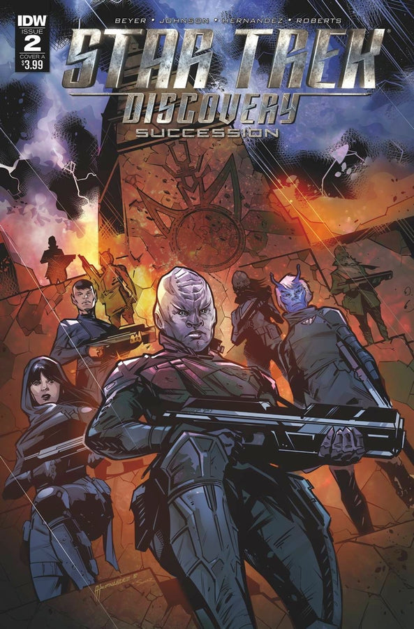 STAR TREK DISCOVERY SUCCESSION #2 CVR A HERNANDEZ