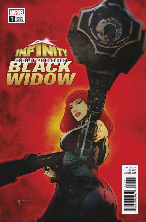 INFINITY COUNTDOWN BLACK WIDOW #1 DEODATO VAR