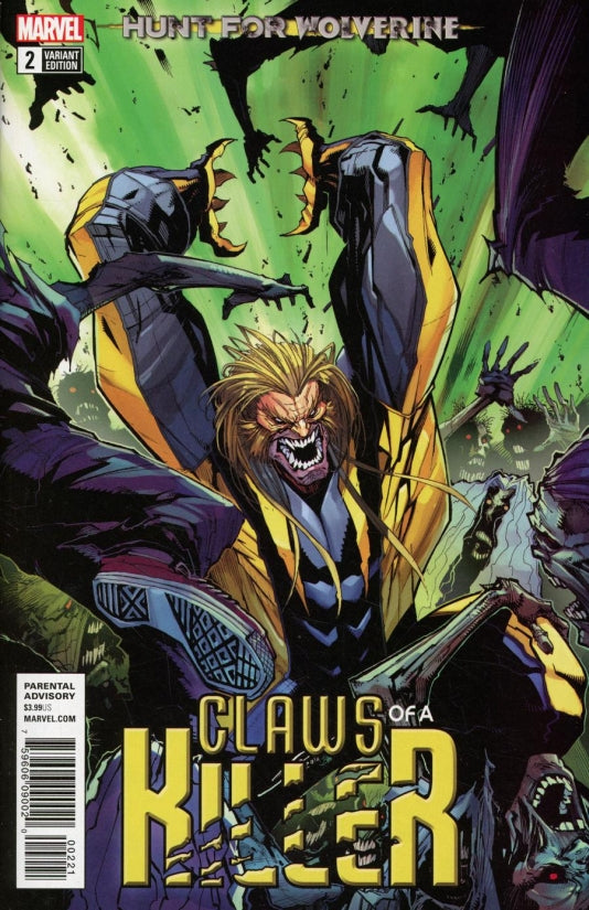 HUNT FOR WOLVERINE CLAWS OF KILLER #2 (OF 4) GUICE VAR