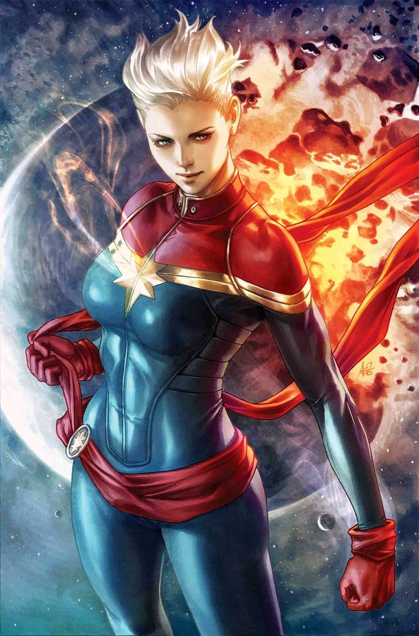 LIFE OF CAPTAIN MARVEL BY ARTGERM POSTER