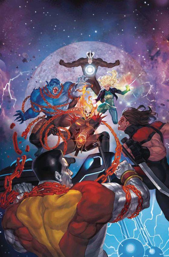 ASTONISHING X-MEN #15 AKCHO COSMIC GHOST RIDER VAR