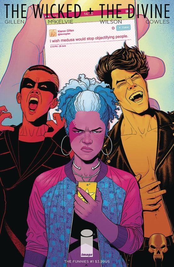 WICKED & DIVINE FUNNIES #1 CVR A MCKELVIE & WILSON (ONE-SHOT