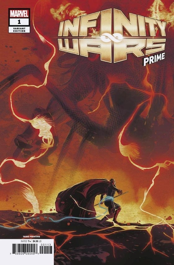 INFINITY WARS PRIME #1 3RD PTG SPOILER VAR