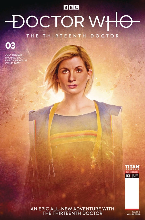 DOCTOR WHO 13TH #3 CVR B BROOKS