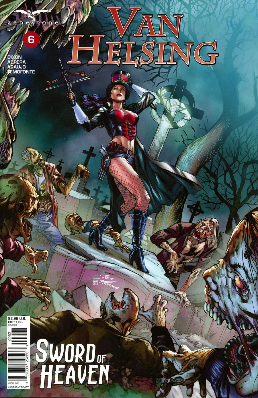 VAN HELSING SWORD OF HEAVEN #6 (OF 6) CVR B VITORINO (MR)