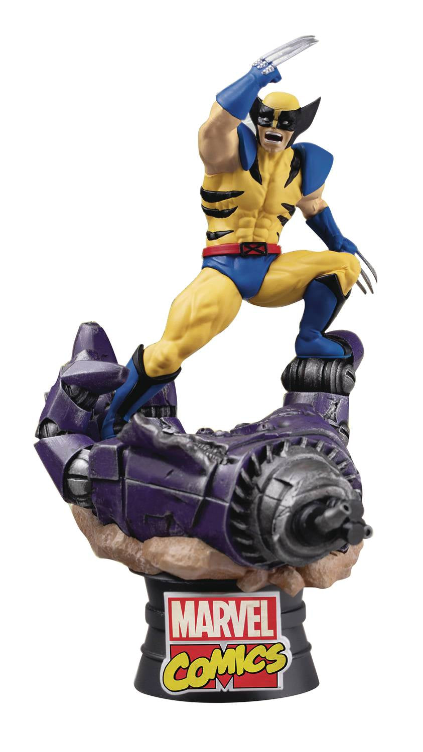 MARVEL COMICS WOLVERINE D STAGE SERIES PX 6IN STATUE