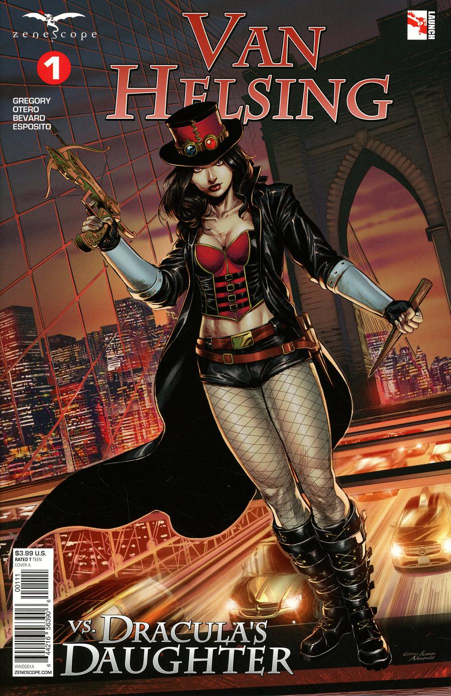 VAN HELSING VS DRACULAS DAUGHTER #1 (OF 5) CVR A COCCOLO