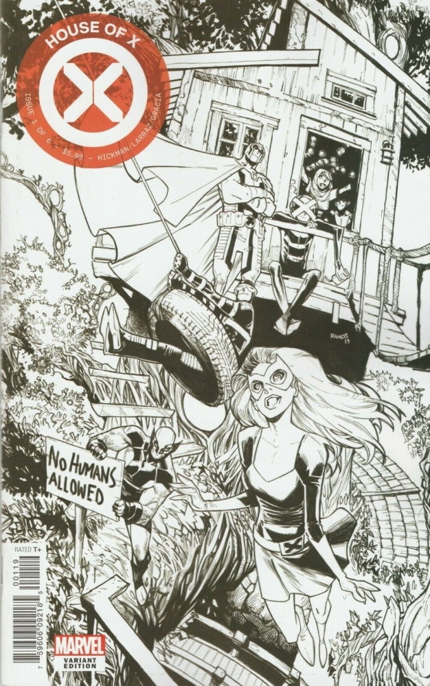 HOUSE OF X #1 (OF 6) PARTY SKETCH VAR