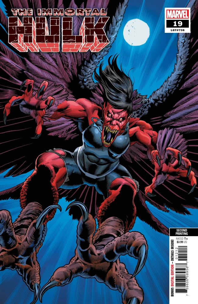 IMMORTAL HULK #19 2ND PTG BENNETT VAR